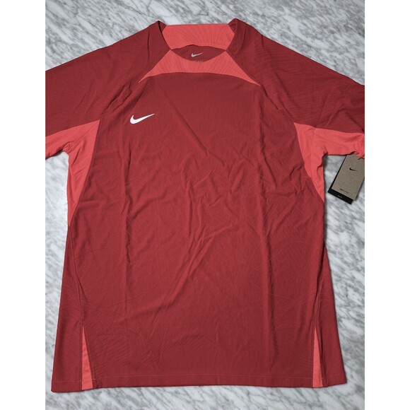 Nike Dri-FIT ADV Vapor knit IV US RED SS Knit Soccer Jersey Men’s Large DR0671 - Picture 8 of 15